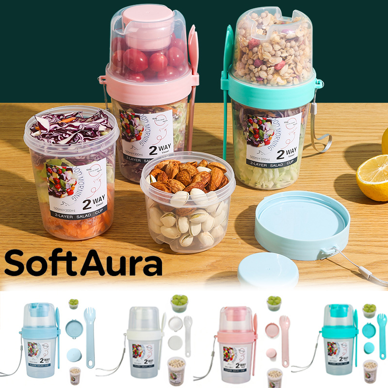 Meal Prep Tupperware - ซอฟท์ออรา บราค์ฟาสท์ ออน เดอะ โก คัพ