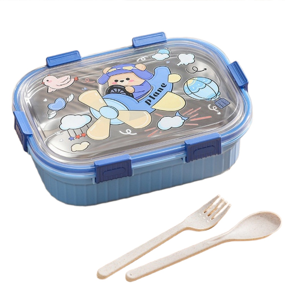 Meal Prep Made Easy - กล่องเตรียมอาหาร 1000 มล. แบบ 3 ช่อง