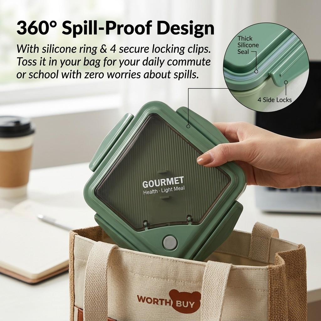 กล่องเบนโตะพลาสติกสำหรับไมโครเ - Meal Prep Meal Ideas บทวิจารณ์และราคา