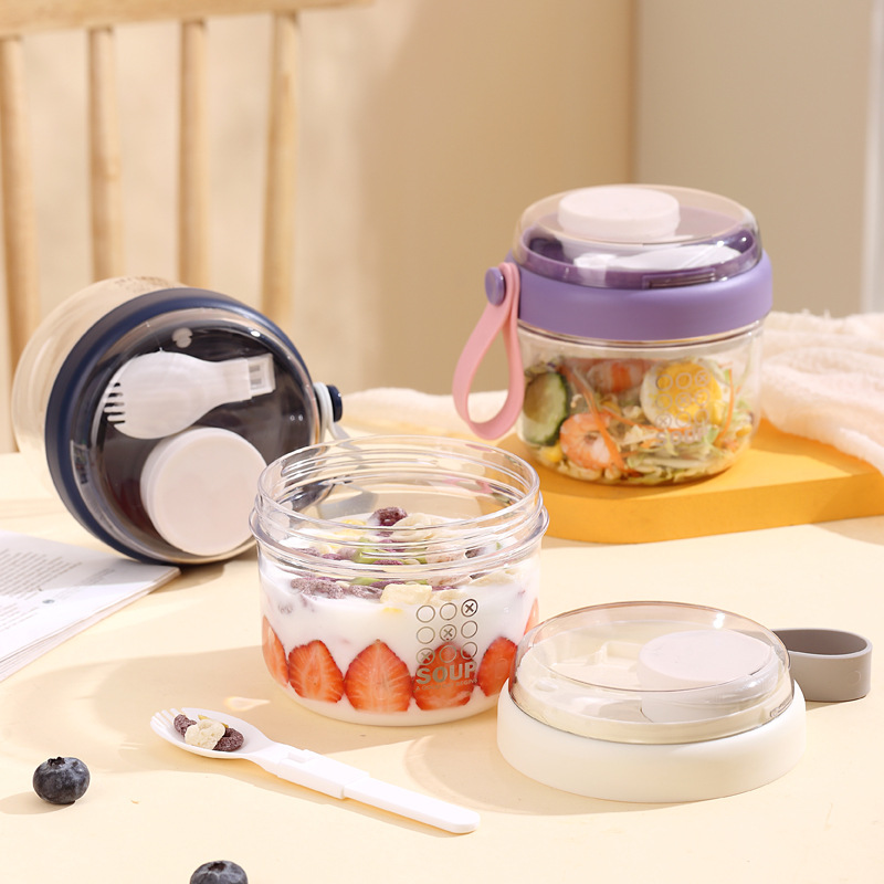 ถ้วยสลัดReusable Leakproofข้าว - Meal Prep Yogurt Cups บทวิจารณ์และราคา