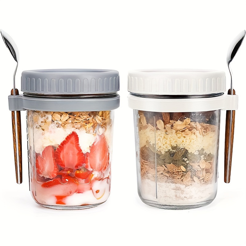 แก้วโอ๊ตมีล 1 ชิ้น/2 ชิ้น พร้อ - Meal Prep Glass บทวิจารณ์และราคา