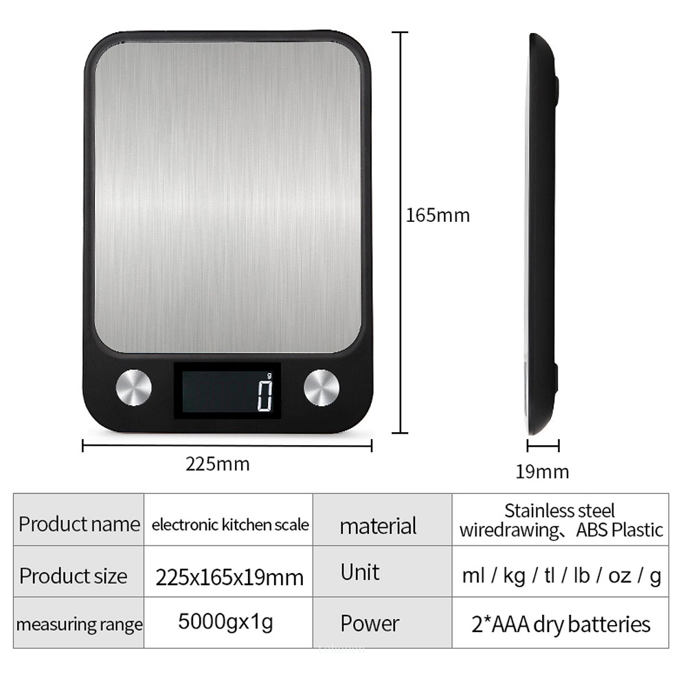 เครื่องชั่งดิจิตอล ความจุ 5 กก - Portion Scale Digital บทวิจารณ์และราคา