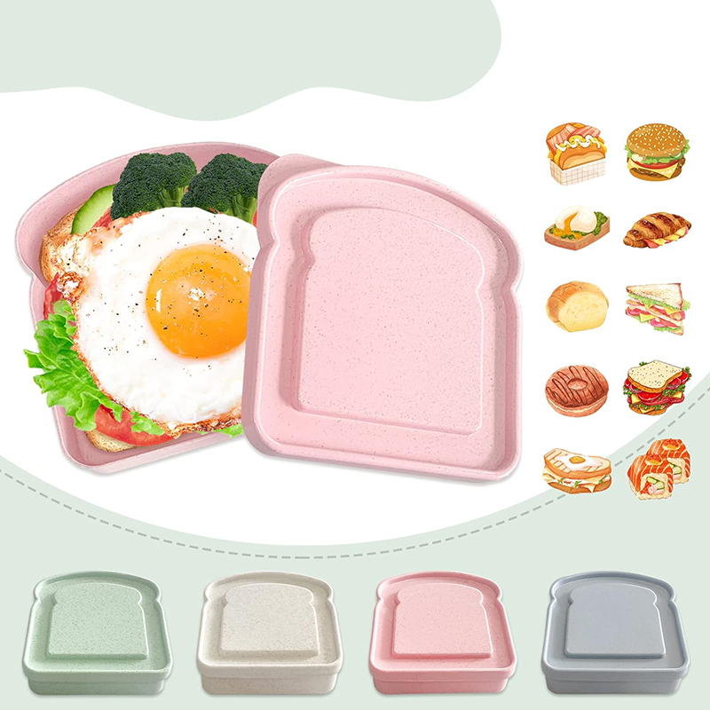 ภาชนะแซนวิชกล่องอาหารกลางวันกล - Meal Prep Tupperware บทวิจารณ์และราคา