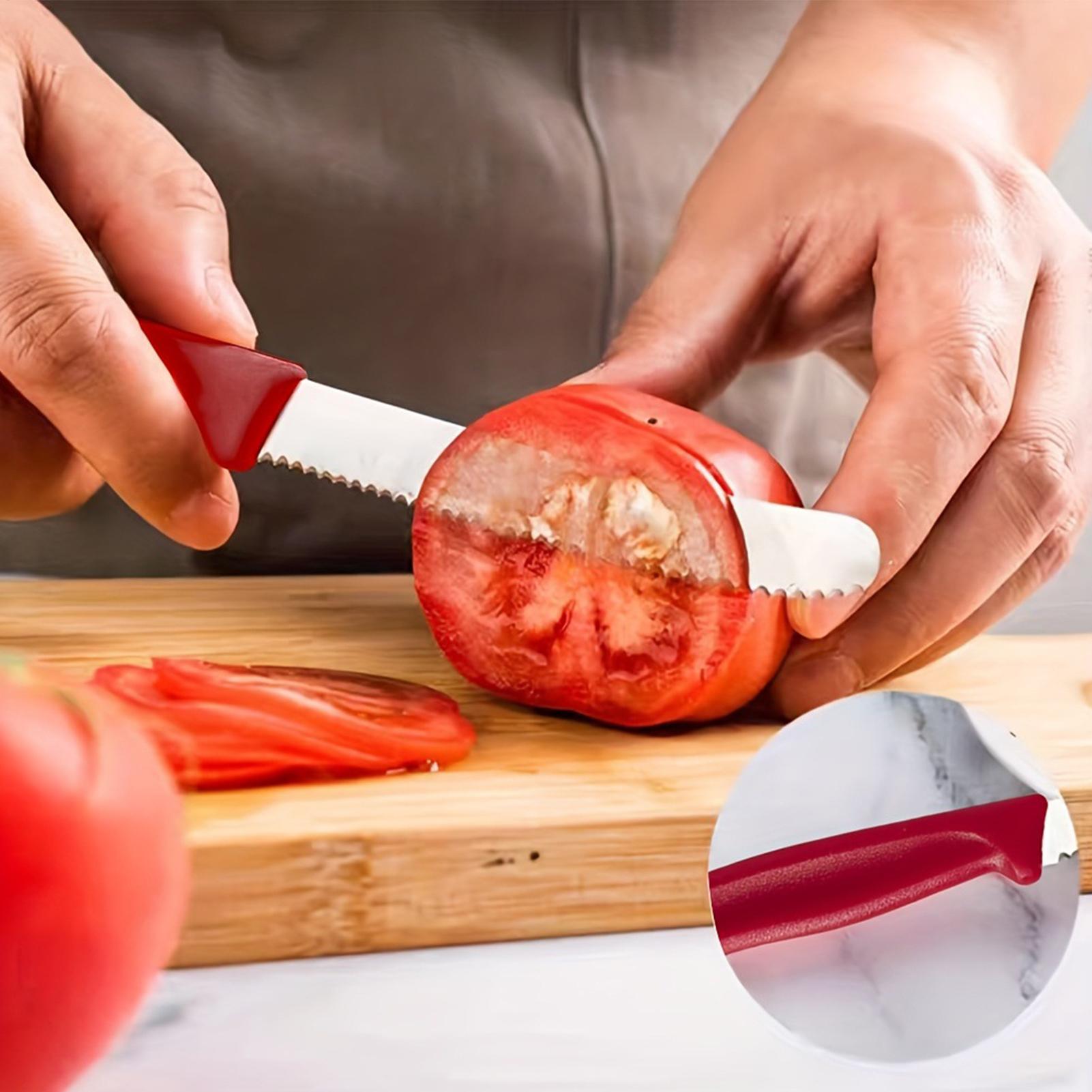 ที่ตัดสเต็กแบบมีฟันเลื่อย 5 ชิ - Meal Prep Kitchen บทวิจารณ์และราคา