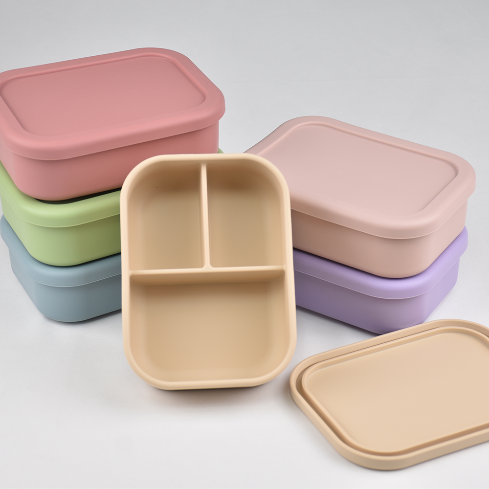 กล่องอาหารกลางวันแบบซิลิโคน 3  - Meal Prep Meal Ideas บทวิจารณ์และราคา