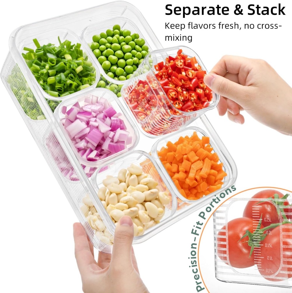 ชุดจัดระเบียบตู้เย็น 28 ชิ้น พ - Meal Prep Veggie บทวิจารณ์และราคา