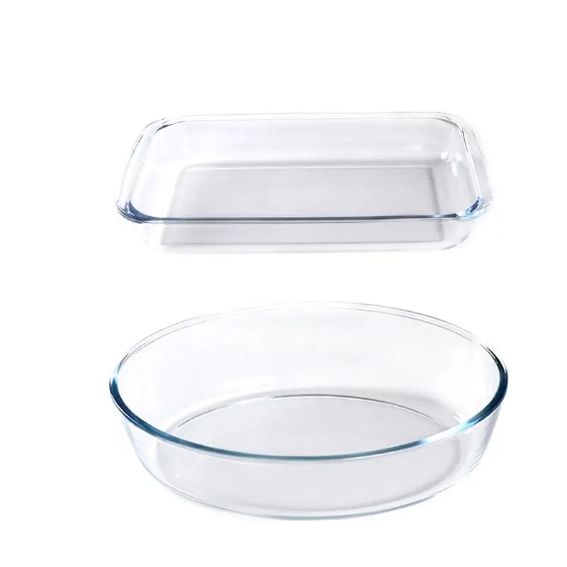 แก้วเบเกอรี่ Pan สี่เหลี่ยมผืน - Meal Prep Glass Containers Oven Safe บทวิจารณ์และราคา