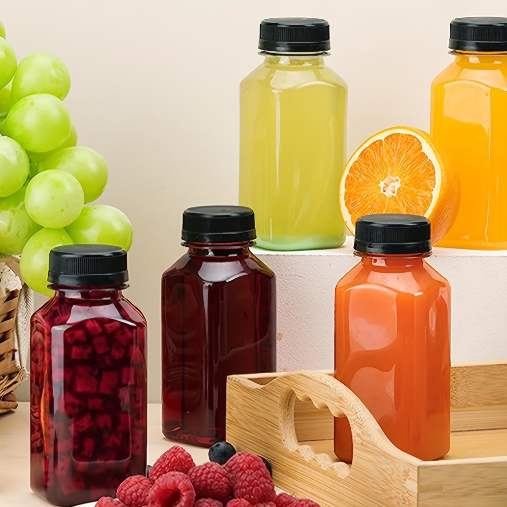 ขวดน้ำผลไม้พลาสติกใสแบบใช้ซ้ำไ - Meal Prep Juice Bottles บทวิจารณ์และราคา