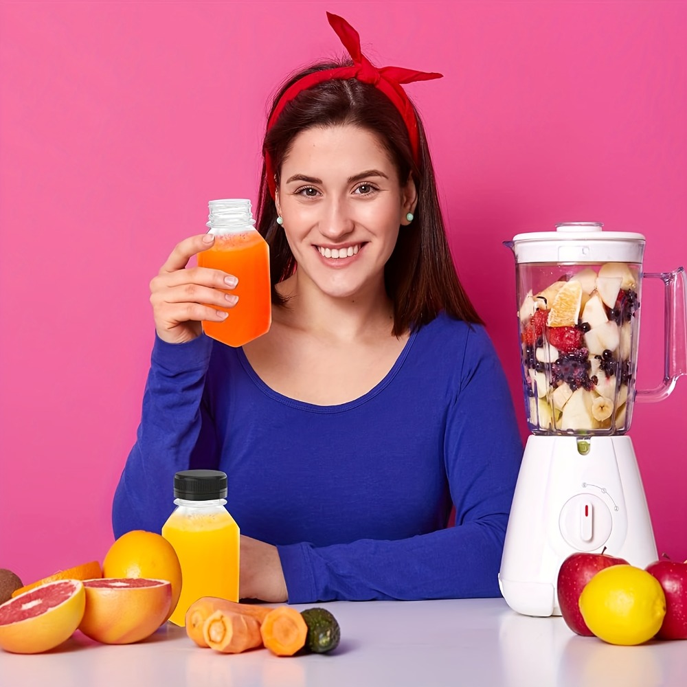 ขวดน้ำผลไม้พลาสติกใสแบบใช้ซ้ำไ - Meal Prep Juice Bottles บทวิจารณ์และราคา
