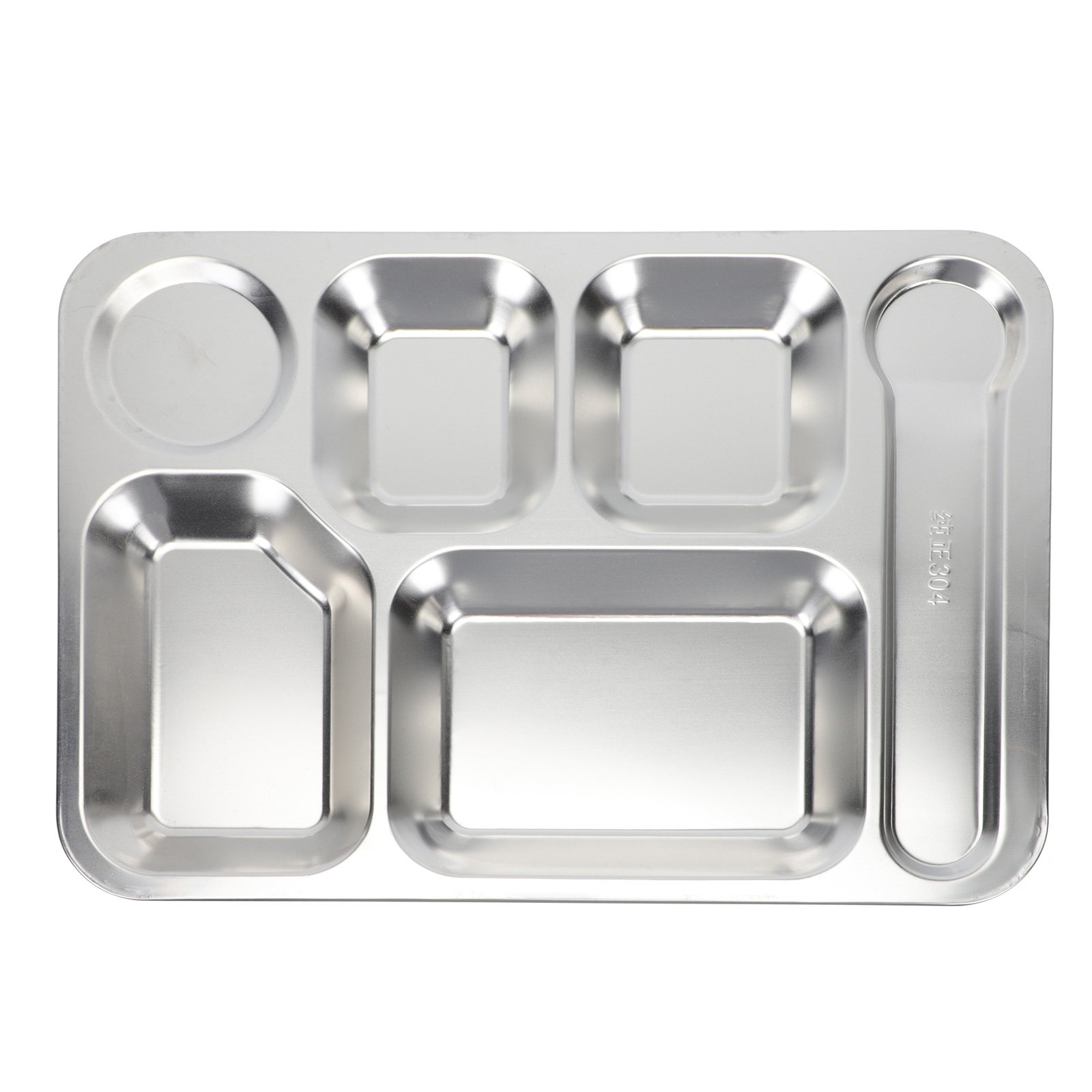 ถาดอาหารสแตนเลส 6 ช่อง 1 ชิ้น  - Meal Prep Kitchen บทวิจารณ์และราคา