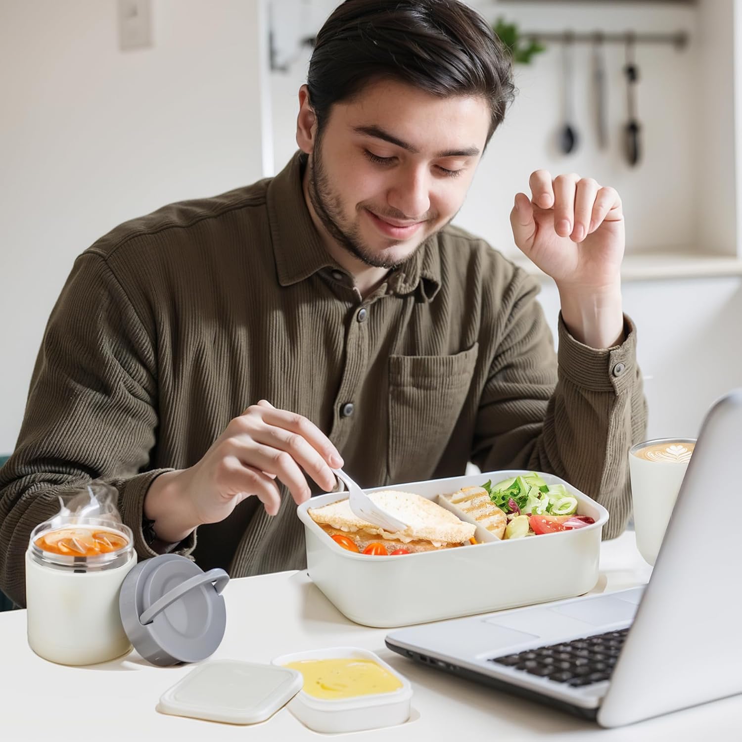ชุดกล่องอาหารกลางวันสแตนเลสแบบ - Meal Prep Meal Ideas บทวิจารณ์และราคา