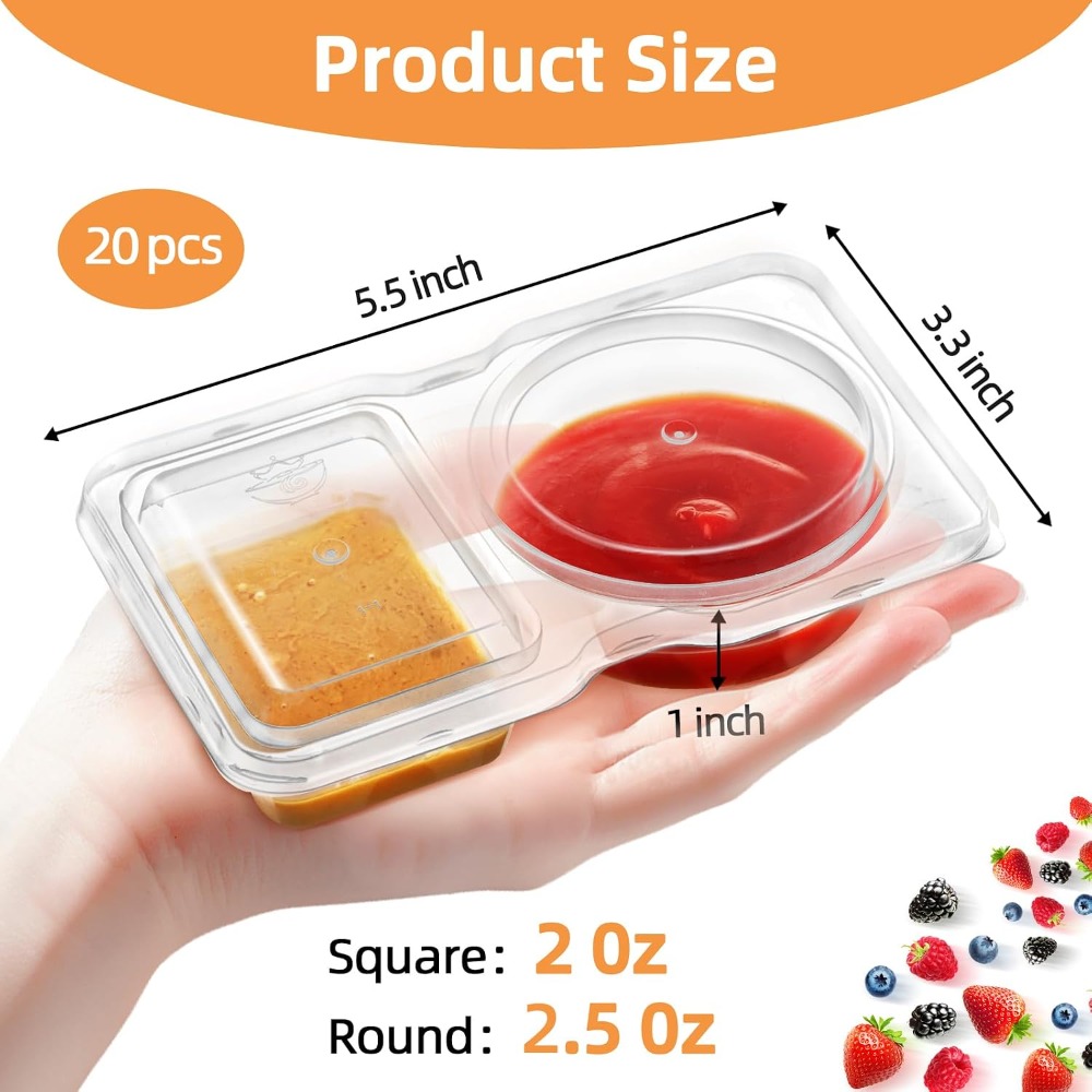 กล่องใส่อาหารแบบแบ่งช่อง 2 ช่อ - Meal Prep Veggie บทวิจารณ์และราคา