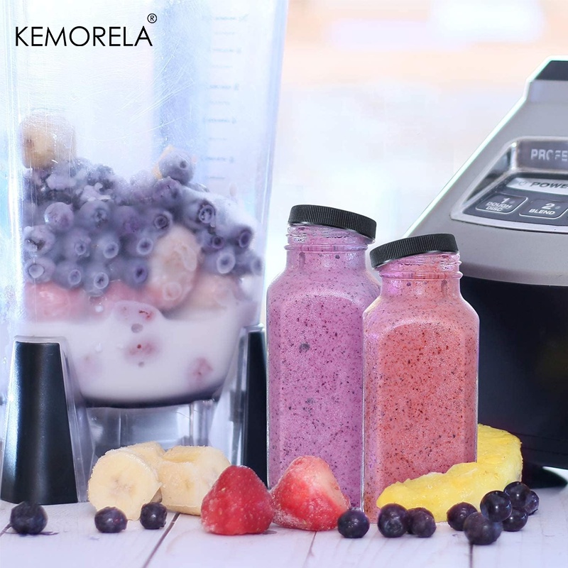 2/4PCS 350ML ขวด LeakProof ขวด - Meal Prep Juice Bottles บทวิจารณ์และราคา
