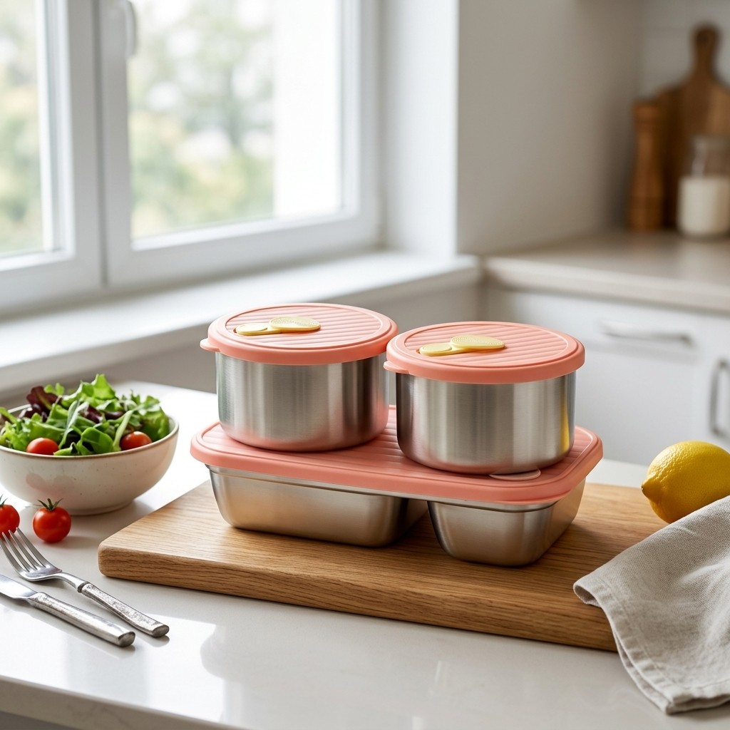กล่องอาหารกลางวันสแตนเลส 304 ใ - Meal Prep Meal Ideas บทวิจารณ์และราคา