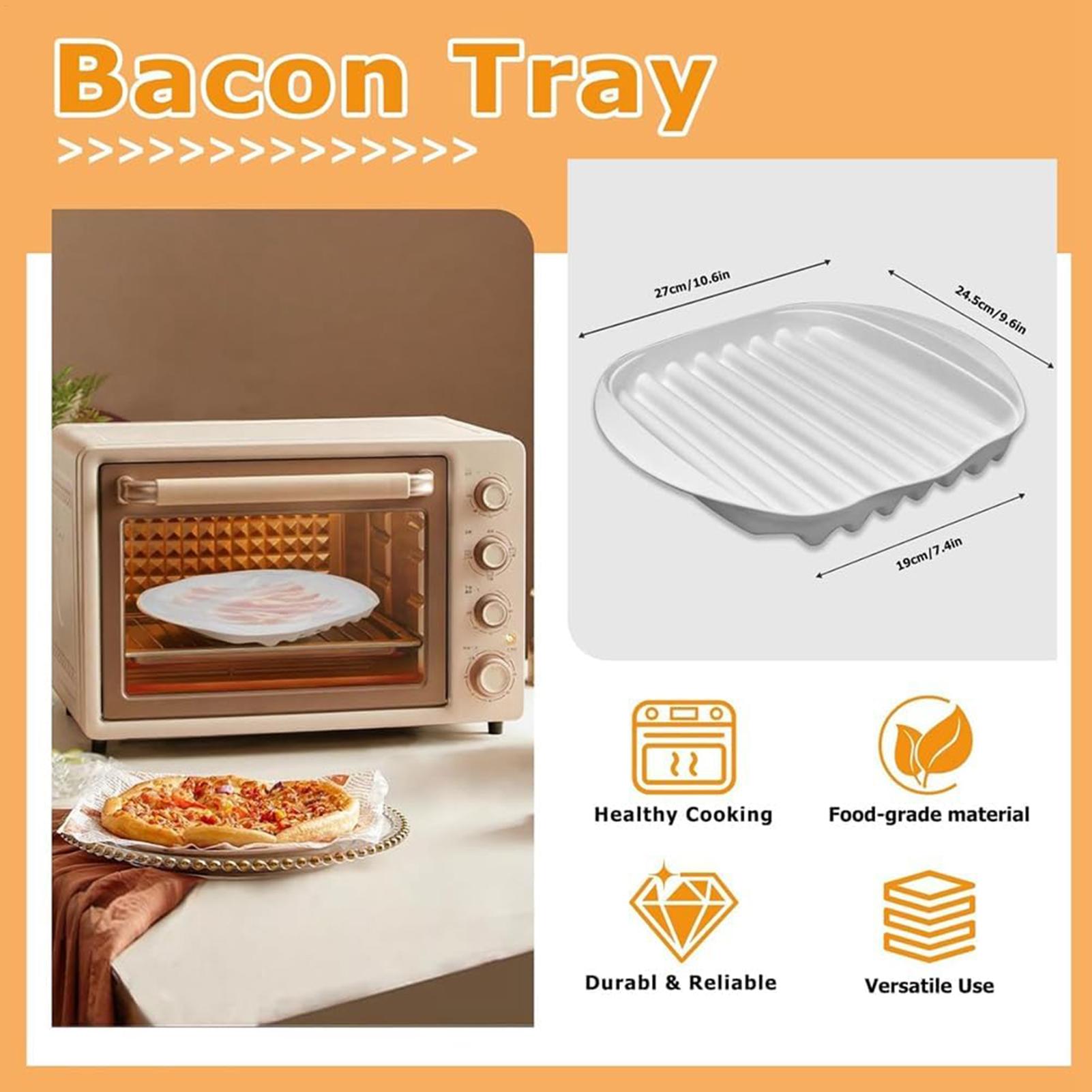 ถาดไมโครเวฟสำหรับทำเบคอน ไม่ติ - Meal Prep Hot Dogs บทวิจารณ์และราคา