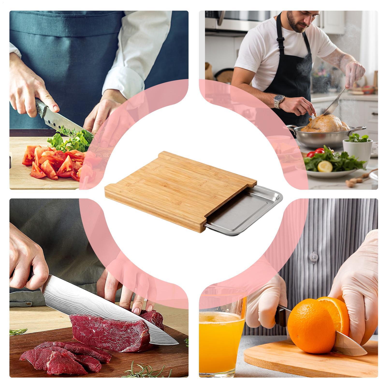 แผ่นไม้สำหรับหั่นอาหารในครัว แ - Meal Prep Veggie บทวิจารณ์และราคา