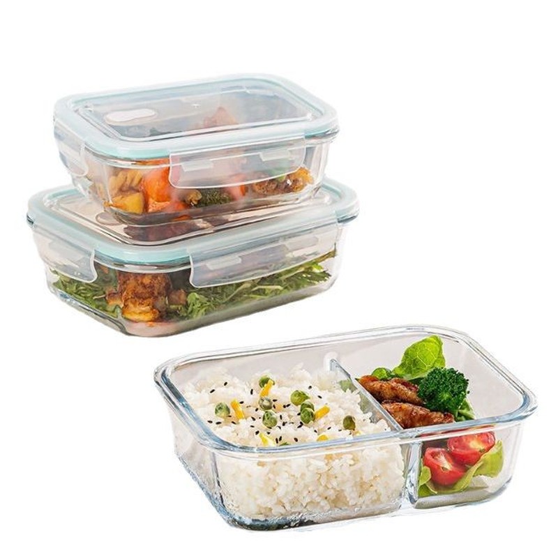 กล่องอาหารกลางวันแก้วมินิมอลสำ - Meal Prep Glass บทวิจารณ์และราคา