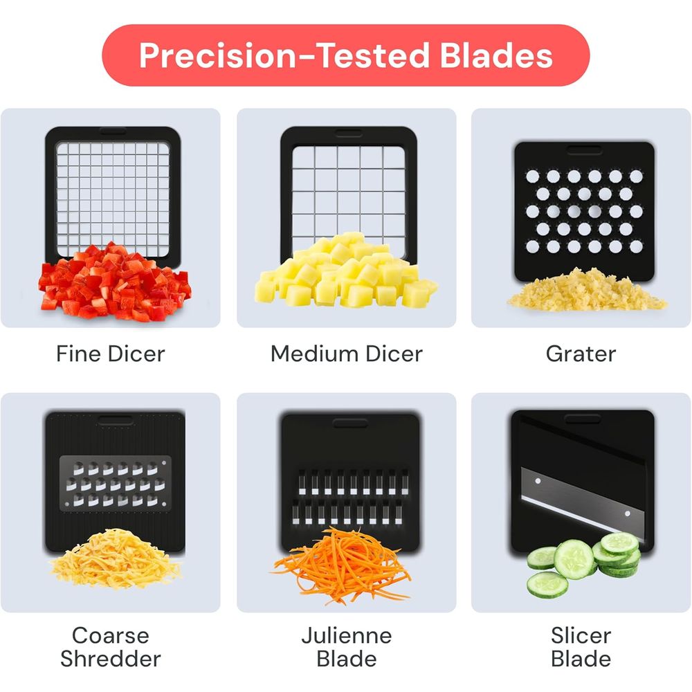 เครื่องหั่นผัก - ฝาปิดสำหรับหั - Meal Prep Veggie บทวิจารณ์และราคา