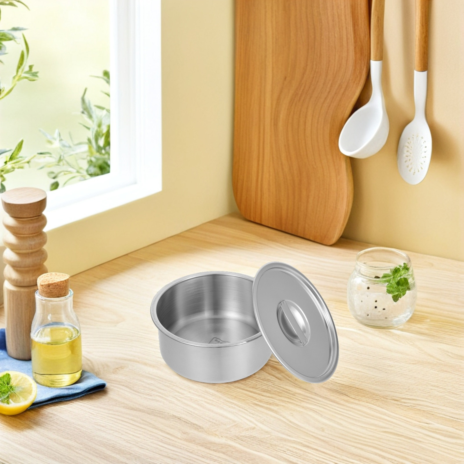 ชามไข่นึ่งสแตนเลส 14 ซม. พร้อม - Meal Prep Kitchen บทวิจารณ์และราคา
