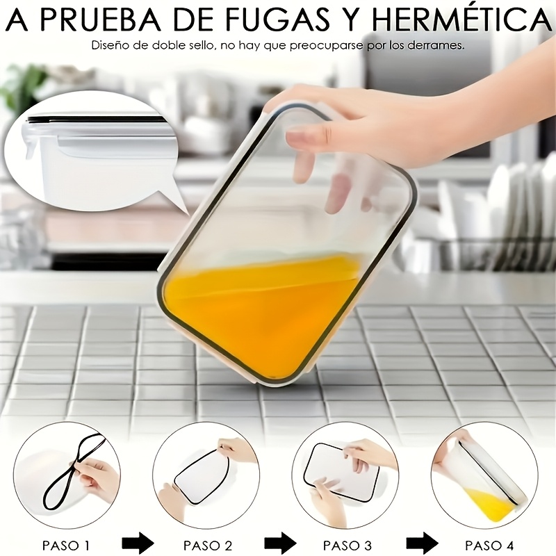 ชุด 8 ชิ้น ประกอบด้วย 4 กล่องแ - Meal Prep Tupperware บทวิจารณ์และราคา