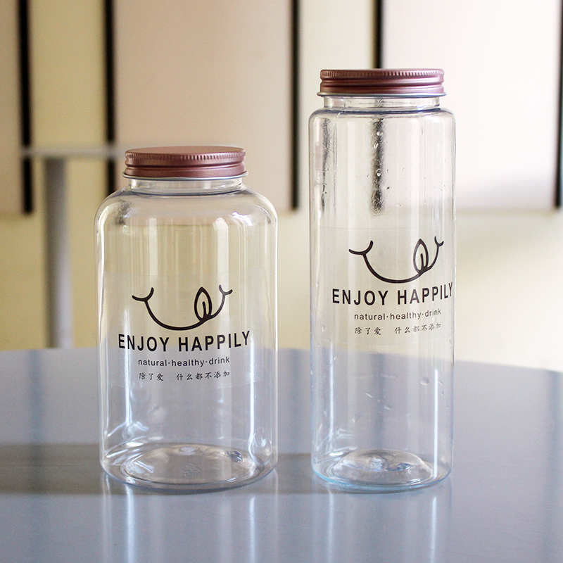 10 ชิ้นพลาสติกครอบคลุมขวดเครื่ - Meal Prep Juice Bottles บทวิจารณ์และราคา