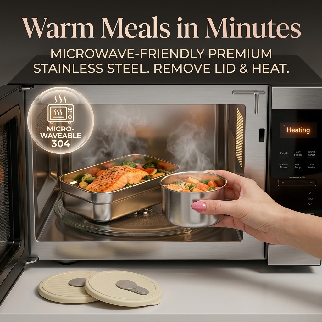 กล่องอาหารสแตนเลส 304 สำหรับไม - Meal Prep Meal Ideas บทวิจารณ์และราคา
