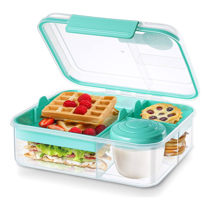 กล่องข้าวเบนโต 4 ช่อง ป้องกันก - Meal Prep Meal Ideas บทวิจารณ์และราคา
