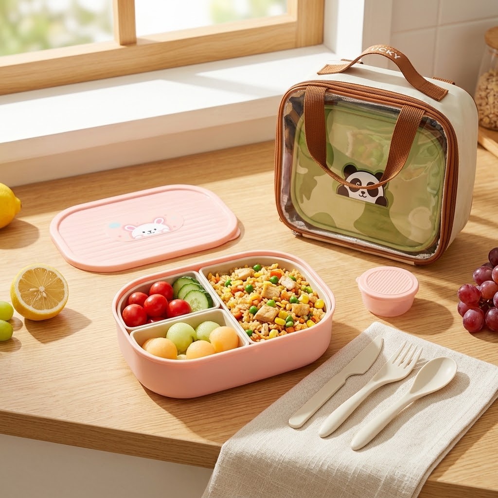 กล่องข้าวเบนโตะน่ารักสำหรับเด็ - Meal Prep Meal Ideas บทวิจารณ์และราคา