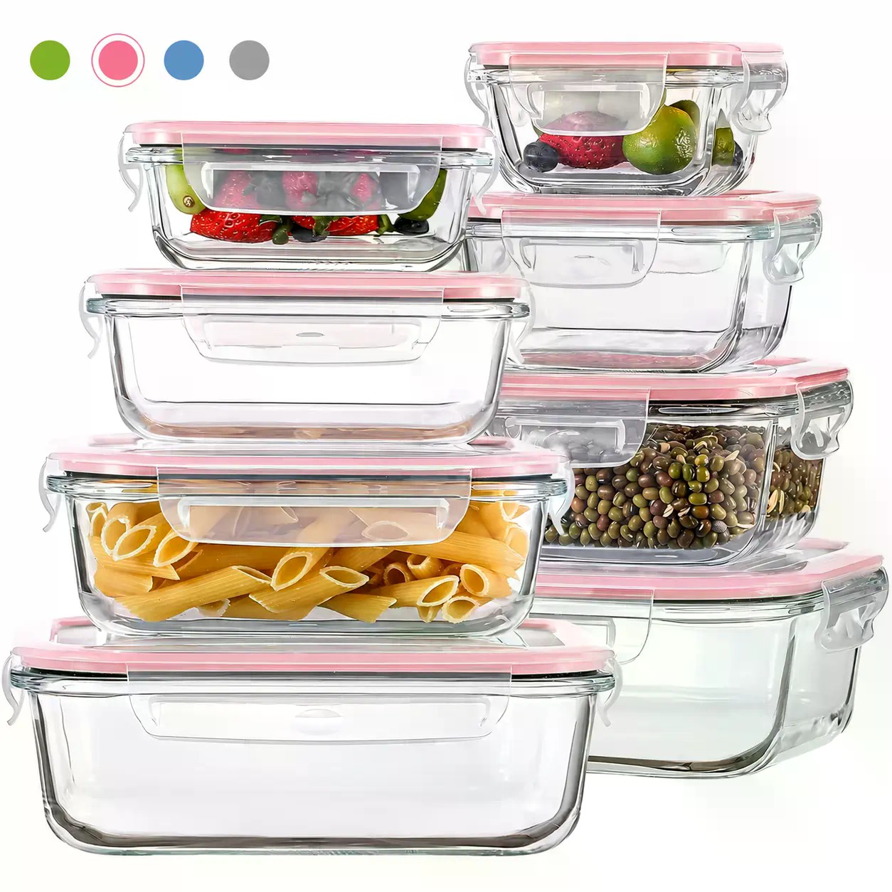AISOON ชุดภาชนะบรรจุอาหารแก้วบ - Meal Prep Meal Ideas บทวิจารณ์และราคา