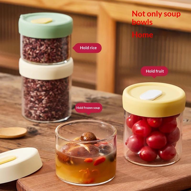 ขวดแก้วเก็บอาหาร 1 ชิ้น ขนาด 2 - Meal Prep Juice Bottles บทวิจารณ์และราคา