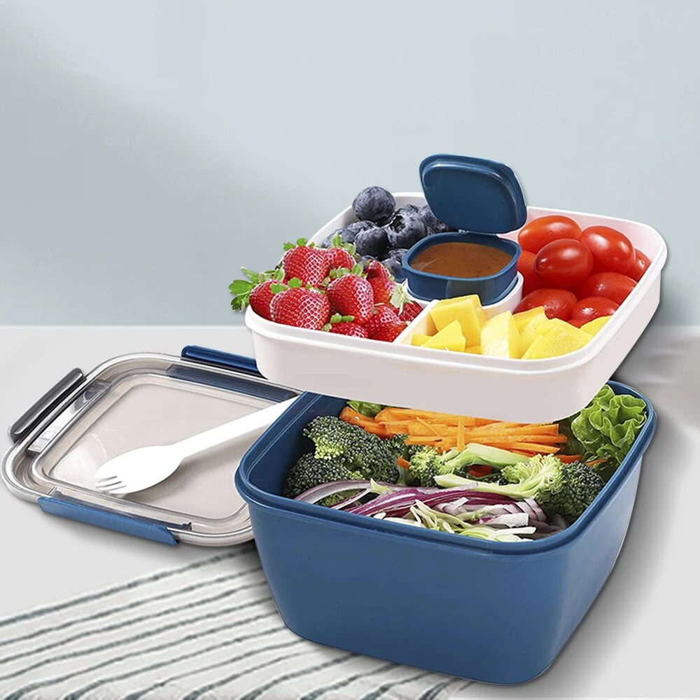 1100 ml/1500 ml กล่องอาหารกลาง - Meal Prep Tupperware บทวิจารณ์และราคา