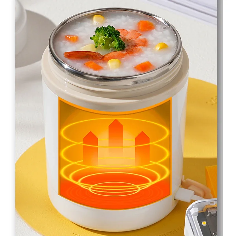 600ML USB ไฟฟ้าความร้อนกล่องอา - Meal Prep Tupperware บทวิจารณ์และราคา