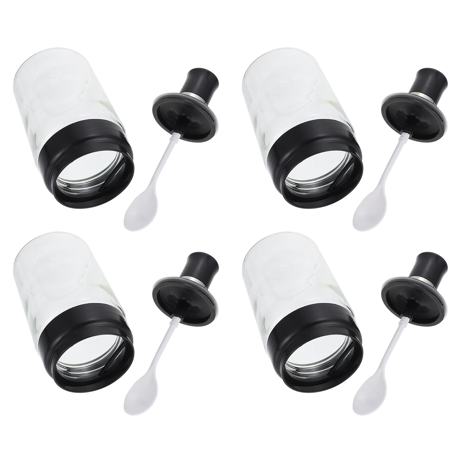 ขวดแก้วใส่เครื่องเทศ 4 ชิ้น พร - Meal Prep Glass บทวิจารณ์และราคา