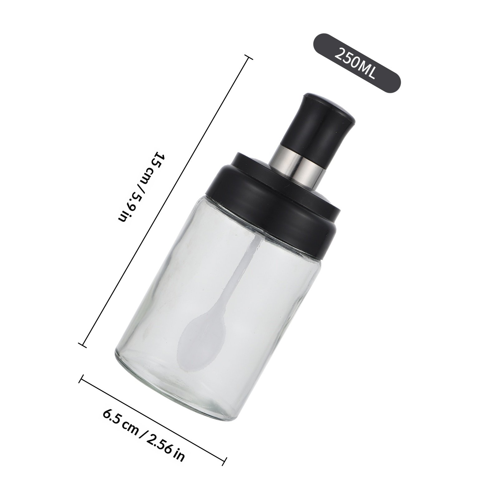 ขวดแก้วใส่เครื่องเทศ 4 ชิ้น พร - Meal Prep Glass บทวิจารณ์และราคา
