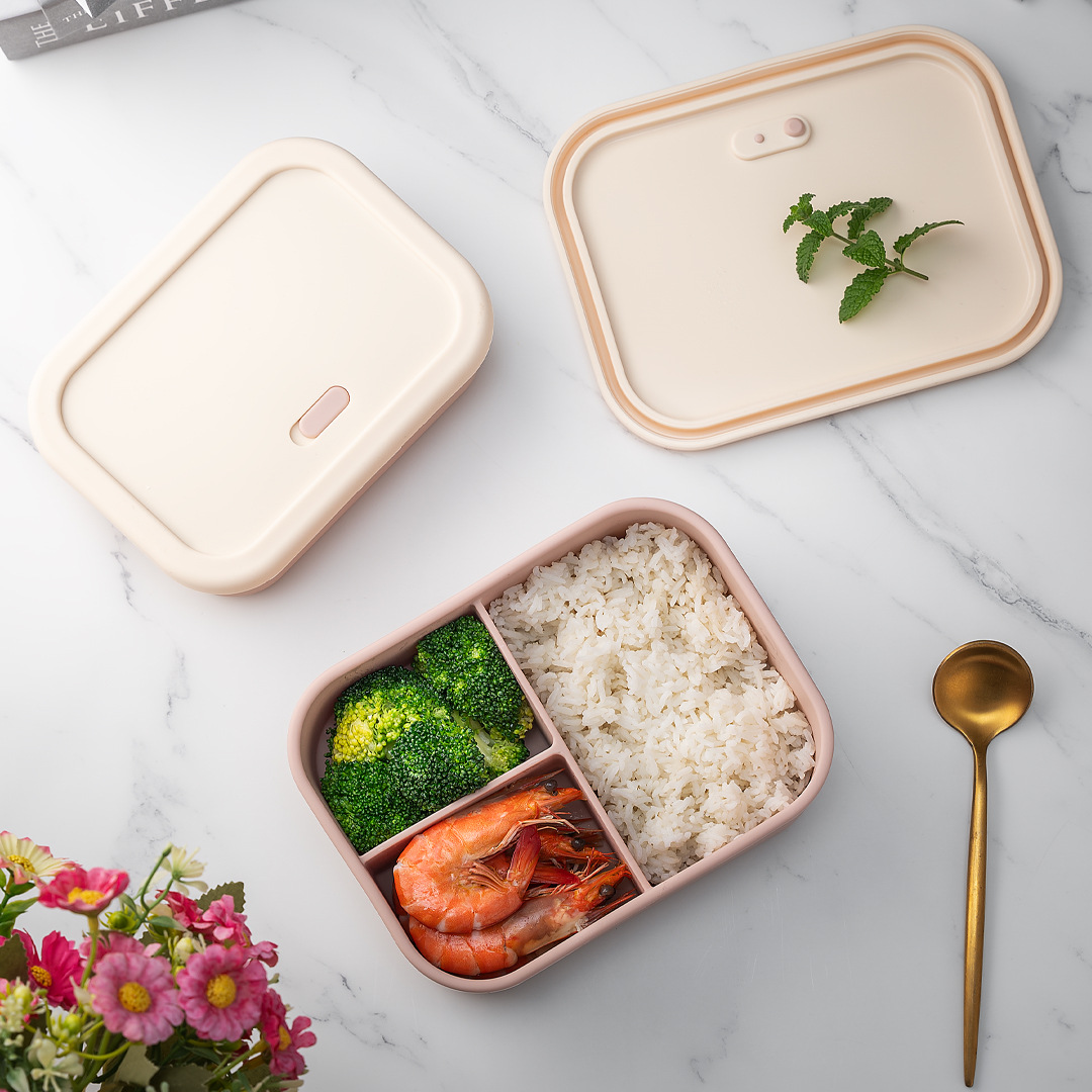 กล่องอาหารซิลิโคน 700 มล./1300 - Meal Prep Meal Ideas บทวิจารณ์และราคา