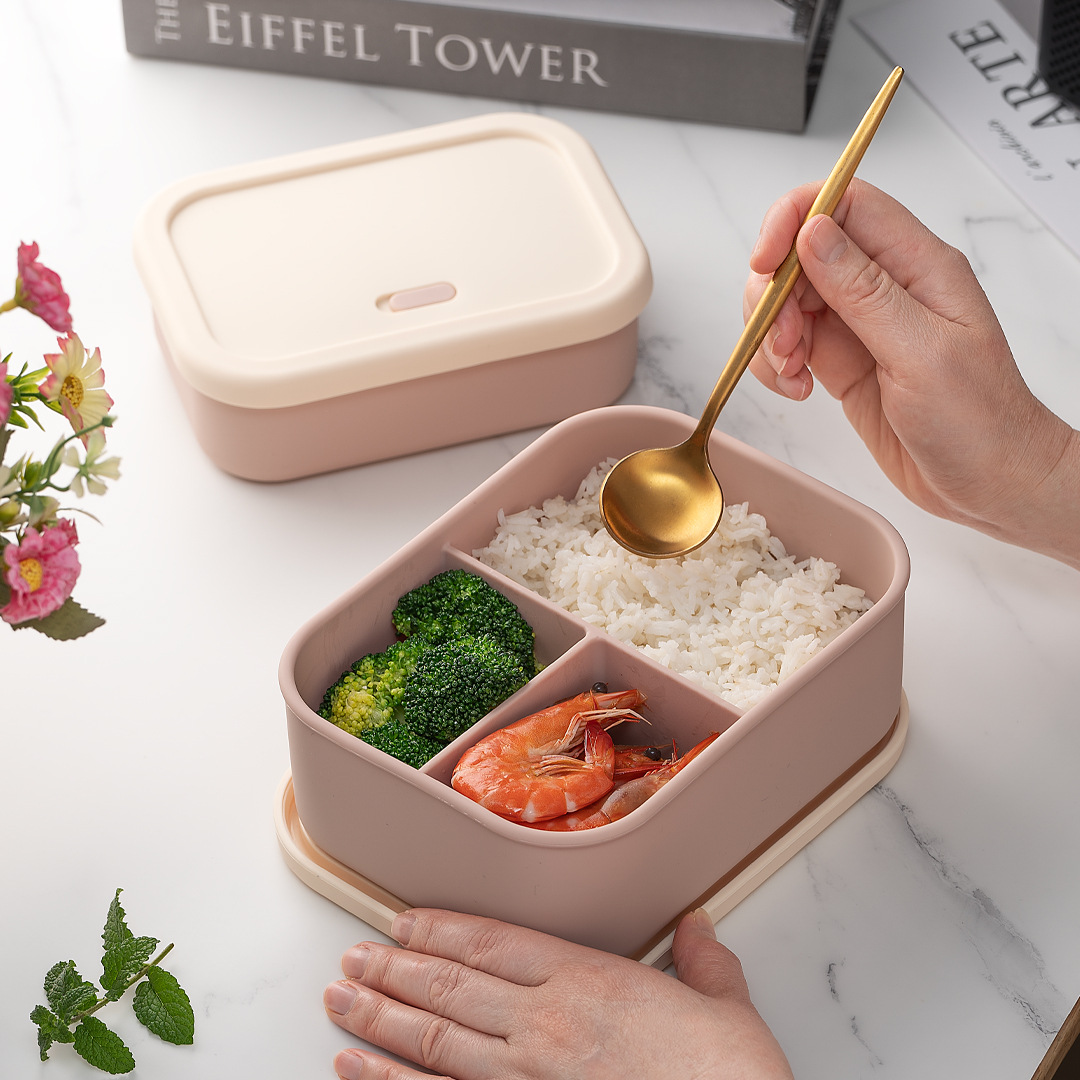 กล่องอาหารซิลิโคน 700 มล./1300 - Meal Prep Meal Ideas บทวิจารณ์และราคา