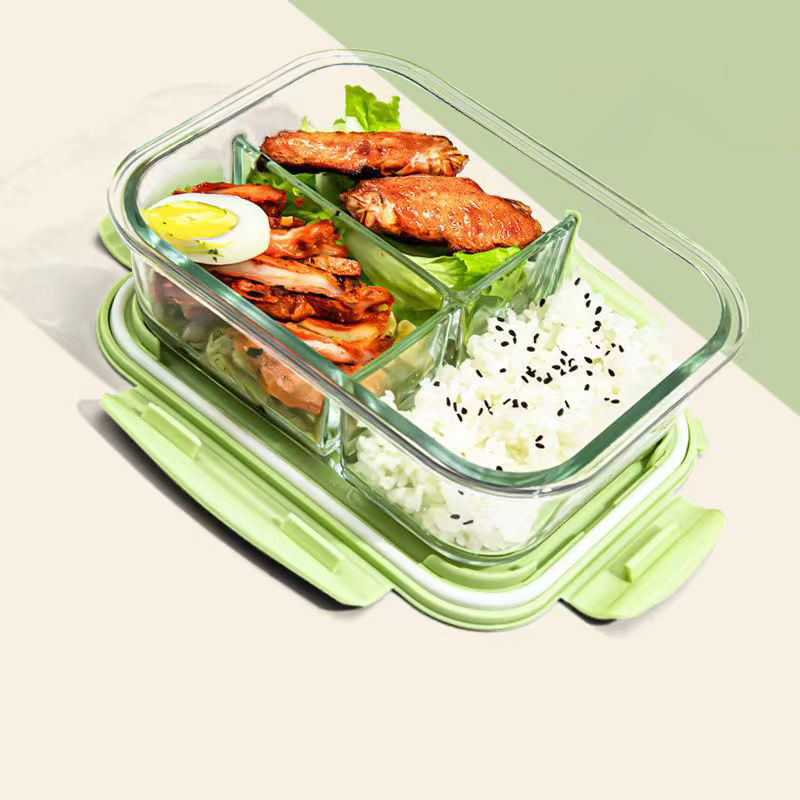 สไตล์ใหม่กล่องอาหารกลางวันแก้ว - Meal Prep Tupperware บทวิจารณ์และราคา