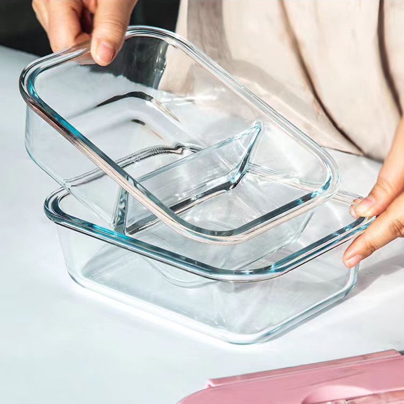 สไตล์ใหม่กล่องอาหารกลางวันแก้ว - Meal Prep Tupperware บทวิจารณ์และราคา