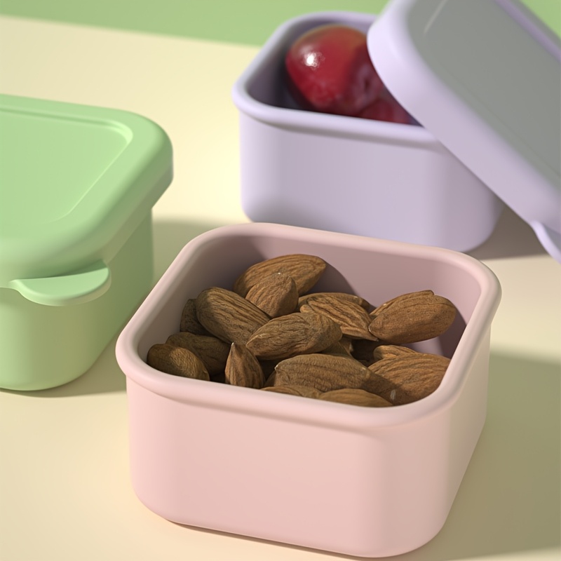 กล่องเบนโตะซิลิโคนขนาดเล็ก 5 ส - Meal Prep Tupperware บทวิจารณ์และราคา