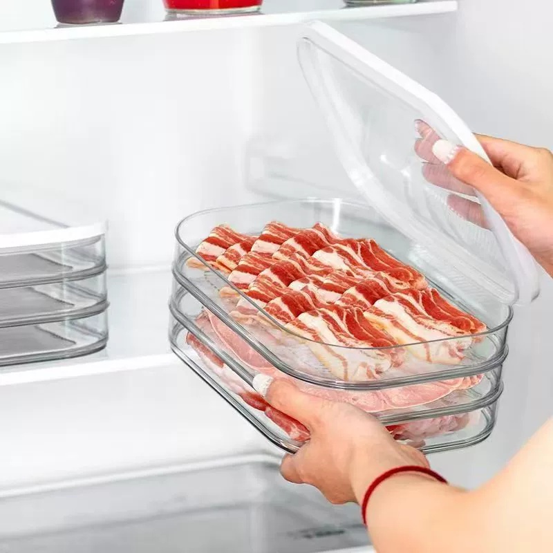 กล่องเก็บเนื้อสัตว์แบบซ้อนได้ส - Meal Prep Plan บทวิจารณ์และราคา